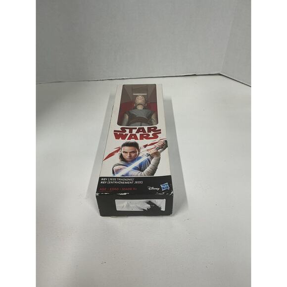 STAR WARS THE LAST JEDI 12" REY (JEDI TRAINING) FIGURE By HASBRO 2017 - Picture 6 of 7